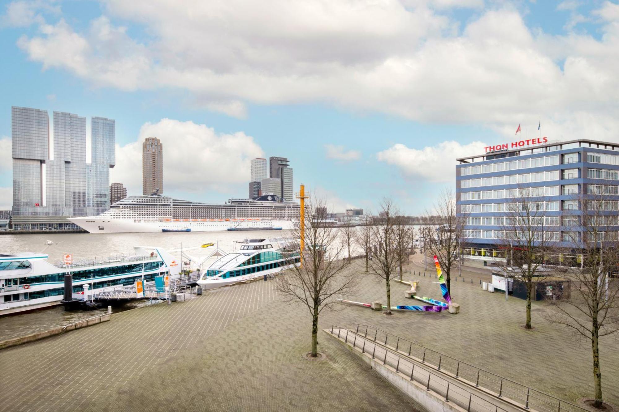 Thon Hotel Rotterdam City Centre Bagian luar foto